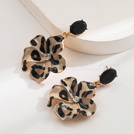 Rhinestone сплава болтающийся серьги&nbsp;WG07906-02-1