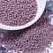 MIYUKI Round Rocailles Beads, Japanese Seed Beads, 11/0, (RR2024) Matte Opaque Dusty Orchid, 2x1.3mm, Hole: 0.8mm, about 5500pcs/50g