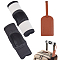 Boarding kit, including Neoprene Handle Cover, Handle Grips, Handle Wrap, with PU Leather Luggage Tag, Mixed Color, 150~155x140~145x3~5mm