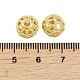 Латунные бусины&nbsp;KK-D120-01G-3