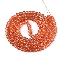 Выпечка окрашенные стеклянные бусины пряди&nbsp;DGLA-Q023-6mm-DB28