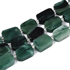 Бусины из натурального фуксита&nbsp;G-C098-A34-01