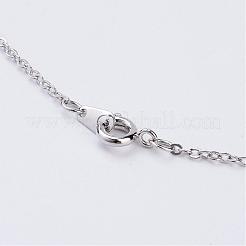 Сплав ожерелья шкентеля NJEW-JN01820