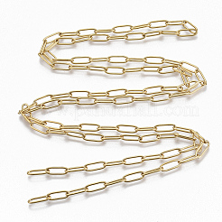 Цепи-скрепки из нержавеющей стали 304 с вакуумным покрытием PVD&nbsp;X-CHS-S006-JN957-2-01