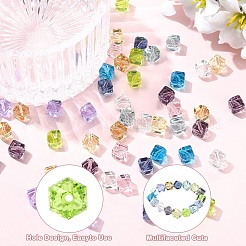 50 шт. 10-х цветное стекло K9&nbsp;GLAA-YW0005-54