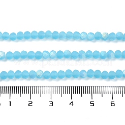 Прозрачные стеклянные бусины&nbsp;EGLA-A034-T4mm-MB08