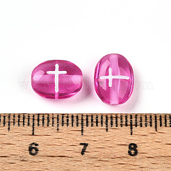 Прозрачные акриловые бусины&nbsp;TACR-T028-50