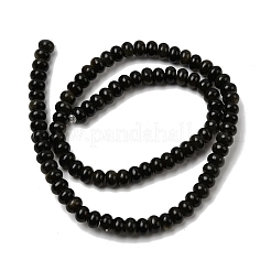 Естественный золотистый отлив обсидиан бисер пряди&nbsp;G-A280-A15-01