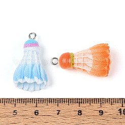 Подвески из непрозрачной смолы на спортивную тематику&nbsp;RESI-N050-03P