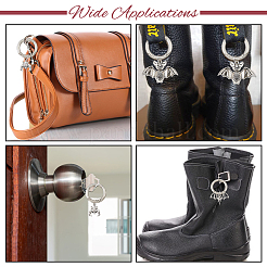 Подвески из сплава с летучей мышью в тибетском стиле&nbsp;HJEW-AB00223