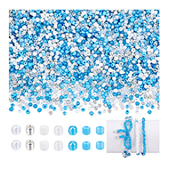 4200шт 7 стиля стеклянный бисер&nbsp;SEED-PH0002-54