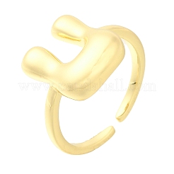 Стойка покрытие латунь открытые манжеты кольца&nbsp;RJEW-S394-01G-U