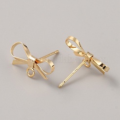 Латунные серьги&nbsp;KK-WH0031-94G