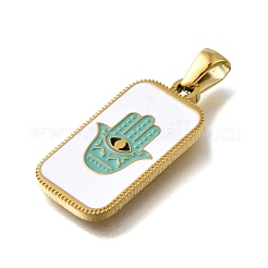 Подвески из нержавеющей стали 304 с эмалью&nbsp;LS-STAS-B087-06G-01