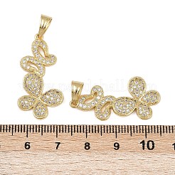 Латунные микро проложить кубического циркония подвески&nbsp;KK-I358-046G