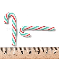 Рождественские бусины из полимерной глины ручной работы&nbsp;CLAY-P005-04G