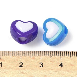 Непрозрачные акриловые бусины&nbsp;X-OACR-D309-09