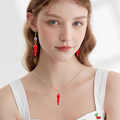 Кулоны с эмалью из латуни&nbsp;KK-BBC0019-81