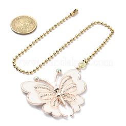 Удлинители тяговой цепи потолочного вентилятора из сплава бабочки со стразами&nbsp;FIND-JF00115-03