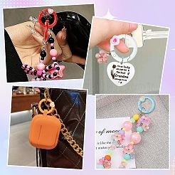 24 шт. 12-х цветные застежки-кольца из сплава с пружиной&nbsp;FIND-CJ0003-44