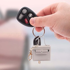 1 шт. портативная сумка-брелок из искусственной кожи&nbsp;AJEW-CL0001-06B