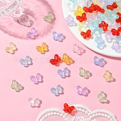 200 шт. Прозрачные акриловые бусины&nbsp;OACR-CJ0002-07