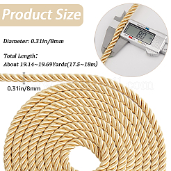 17.5~18м витой полиэстеровый шнур милан&nbsp;OCOR-GF0003-70B-03