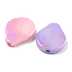 Переливающиеся акриловые бусины с УФ-покрытием&nbsp;OACR-G039-13