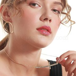 Коннекторы со стразами из сплава&nbsp;RB-PH0008-16