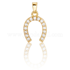 10шт латунные подвески с микропаве и кубическим цирконием&nbsp;KK-BBC0019-39