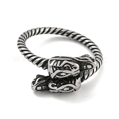 Открытые кольца из нержавеющей стали 304&nbsp;RJEW-B055-08AS