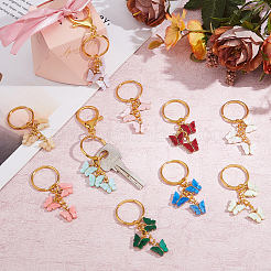 Акриловый брелок бабочка&nbsp;KEYC-DC00013