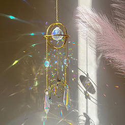 Подвеска в виде ловца солнца из хрустального стекла&nbsp;PW-WGAB53F-01