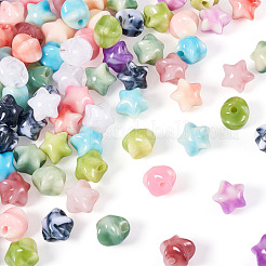 200 шт. Непрозрачные акриловые бусины&nbsp;OACR-TA0003-56