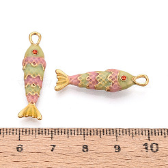 Подвески из нержавеющей стали 304 с эмалью&nbsp;STAS-N124-26A-01G