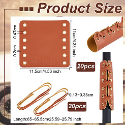 Чехлы на руль мотоцикла из искусственной кожи&nbsp;AJEW-WH0528-47