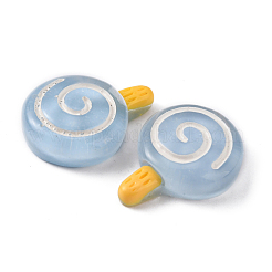 Непрозрачные кабошоны из смолы&nbsp;RESI-WH0035-03E