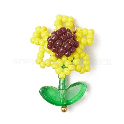 Подвески из стеклянных бусин&nbsp;PALLOY-MZ00876