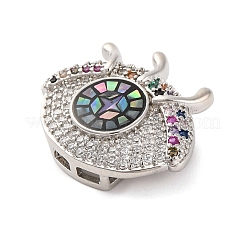 Латунные микро проложить кубического циркония слайд подвески&nbsp;LS-KK-A232-01C