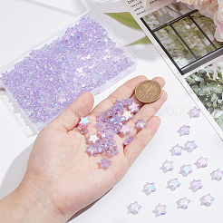 300шт экологически чистые прозрачные акриловые бусины&nbsp;OACR-SC0001-68C