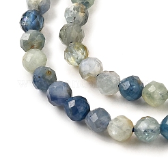 Натуральные нити из кианита / цианита / дистенового бисера G-G259-D05-3mm