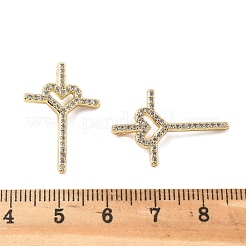 Латунные микро проложить кубического циркония подвески&nbsp;KK-R229-09G