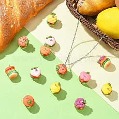 Подвески из непрозрачной смолы 30 шт.&nbsp;RESI-CJ0004-51