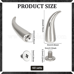 40 комплект конусных заклепок из сплава&nbsp;FIND-PH0026-12P