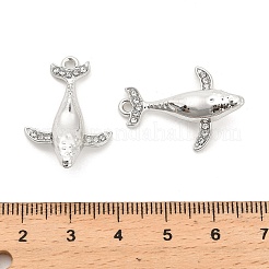 Подвески из сплава с покрытием стойки со стразами&nbsp;PALLOY-Q005-06P