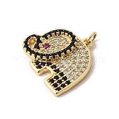 Латунные микро проложить кубического циркония подвески&nbsp;KK-K419-02G