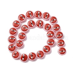 Бусины из стеклянной эмали&nbsp;LAMP-Q045-01H