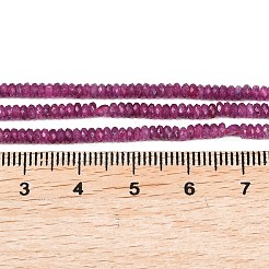 Натуральные рубиновые бисерные пряди&nbsp;G-A304-A01-01