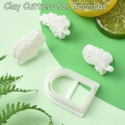 4шт. 4 стиля набор пластиковых глиняных формочек ко Дню матери&nbsp;CELT-YW0001-01