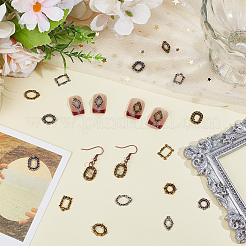 20 стиль кабошоны из сплава&nbsp;MRMJ-OC0004-08